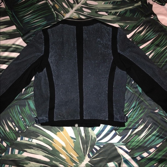 Rag and Bone Navy suede jacket - Picture 6 of 9